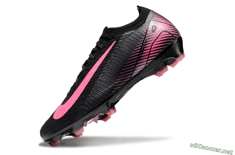 Men's Nike Air Zoom Mercurial Vapor 16 Elite FG Football Boots - Black/Pink 5
