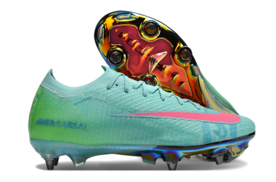 Men's Nike Air Zoom Mercurial Vapor 16 Elite SG Football Boots - Jade/Pink/Gold
