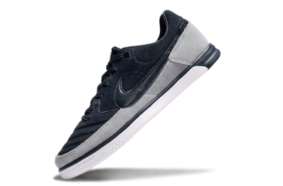 Men's Nike Street Gato IC Football Shoes - Blue/Grey/White