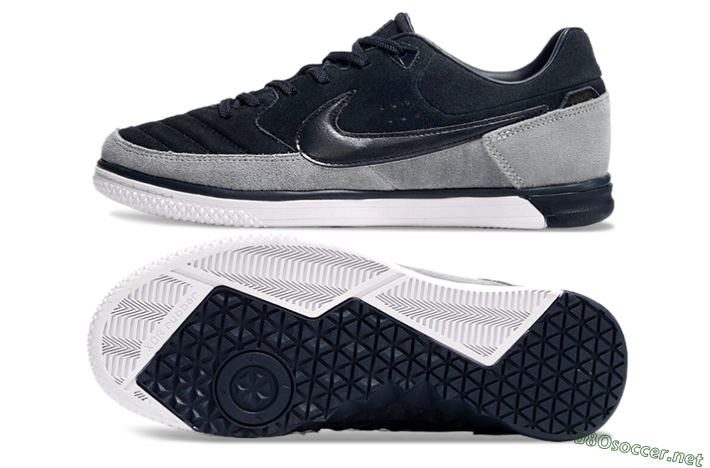 Men's Nike Street Gato IC Football Shoes - Blue/Grey/White 1