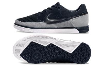 Men's Nike Street Gato IC Football Shoes - Blue/Grey/White