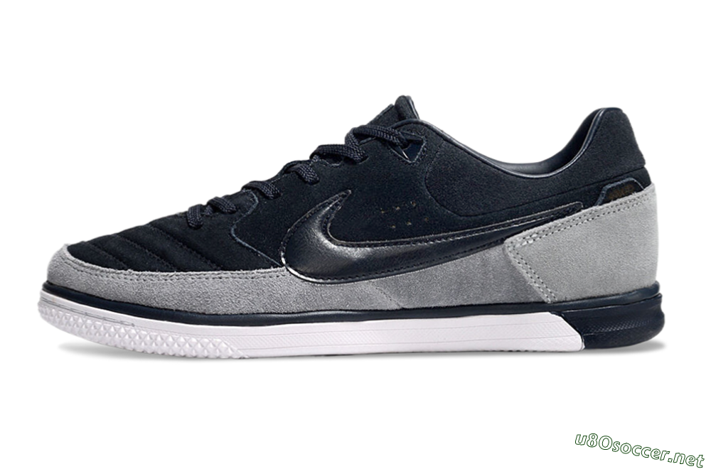 Men's Nike Street Gato IC Football Shoes - Blue/Grey/White 0