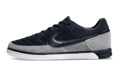 Men's Nike Street Gato IC Football Shoes - Blue/Grey/White