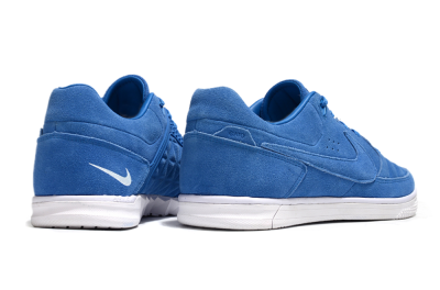 Men's Nike Street Gato IC Football Shoes - Blue/White
