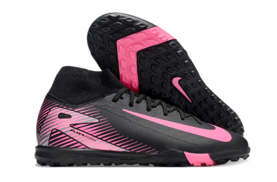 Men's Nike Air Zoom Mercurial Superfly 10 Elite TF Football Shoes - Black/Pink