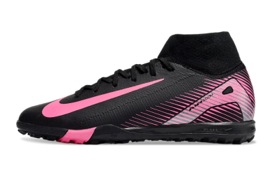 Men's Nike Air Zoom Mercurial Superfly 10 Elite TF Football Shoes - Black/Pink