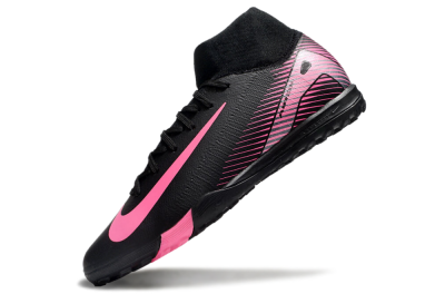 Men's Nike Air Zoom Mercurial Superfly 10 Elite TF Football Shoes - Black/Pink