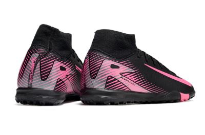 Men's Nike Air Zoom Mercurial Superfly 10 Elite TF Football Shoes - Black/Pink