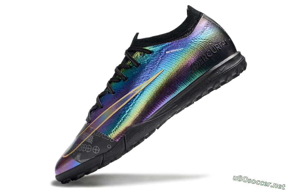 Unisex Nike Air Zoom Mercurial Vapor 16 Elite TF Football Shoes - Laser/Black/Yellow 5