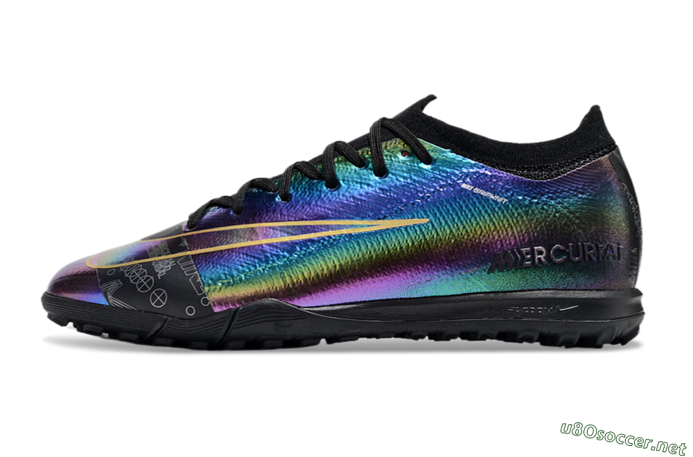 Unisex Nike Air Zoom Mercurial Vapor 16 Elite TF Football Shoes - Laser/Black/Yellow 0