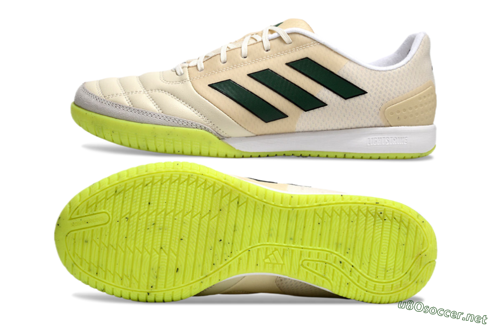 Men's Adidas Competition Top IC Football Shoes - Brown/Green/White 1