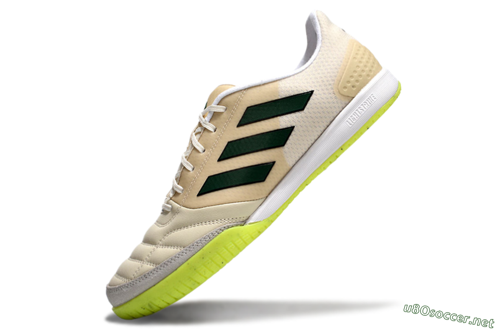 Men's Adidas Competition Top IC Football Shoes - Brown/Green/White 5
