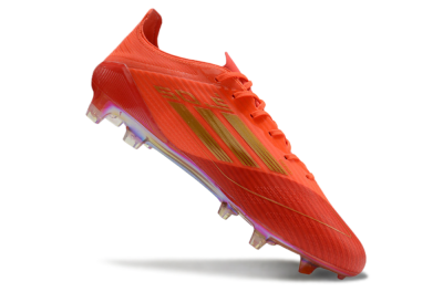 Men's Adidas F50 Elite FG Football Boots - Red/Gold