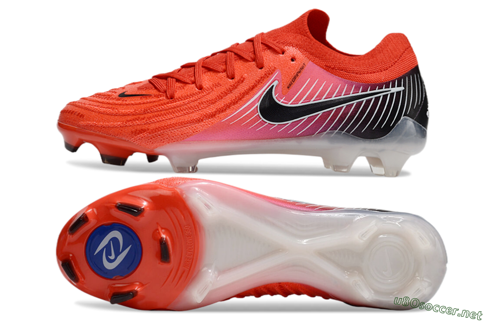 Men's Nike Phantom Luna Elite NU FG Football Boots - Red/Black/White 1