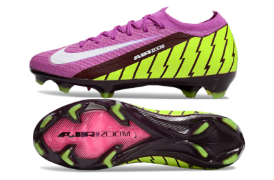 Men's Nike Air Zoom Mercurial Vapor 16 Elite FG Football Boots - Pink/White/Yellow