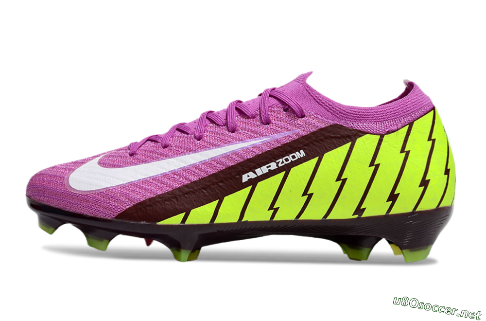 Men's Nike Air Zoom Mercurial Vapor 16 Elite FG Football Boots - Pink/White/Yellow 0
