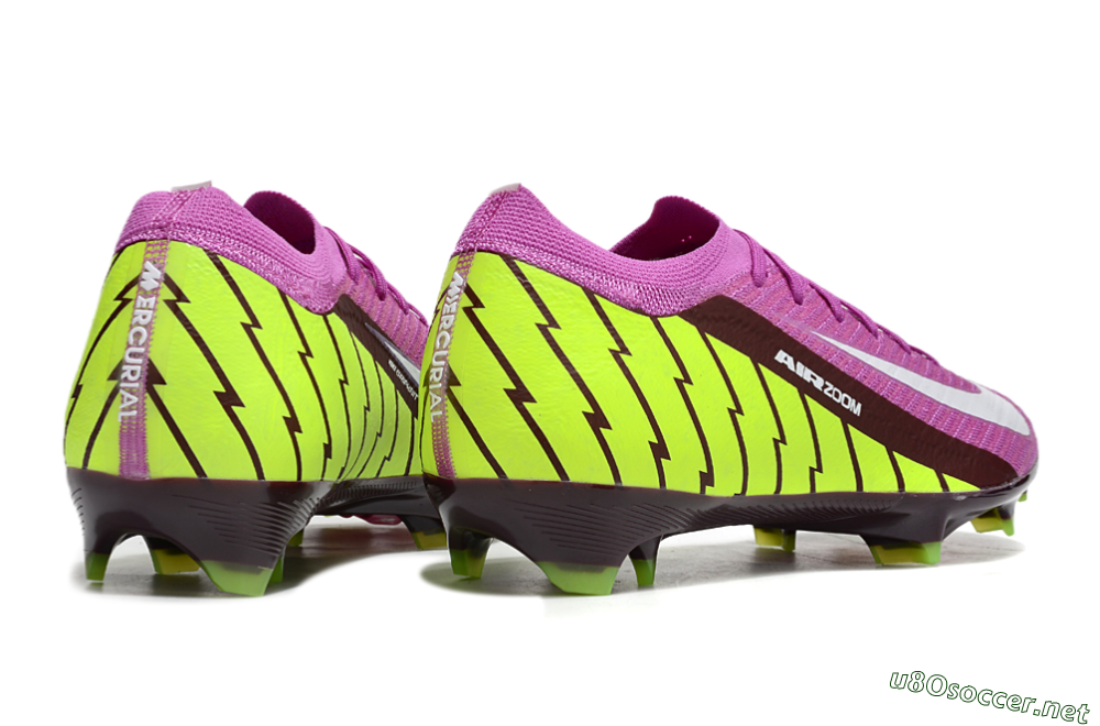 Men's Nike Air Zoom Mercurial Vapor 16 Elite FG Football Boots - Pink/White/Yellow 6