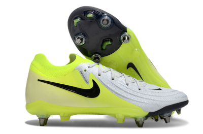 Men's Nike Phantom Luna Elite SG Football Boots - Grey/Yellow/Black