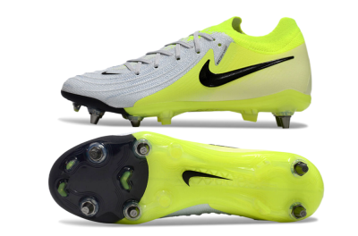 Men's Nike Phantom Luna Elite SG Football Boots - Grey/Yellow/Black