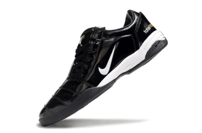 Men's Nike Total 90 II IC Football Shoes - Black/White