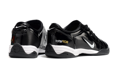 Men's Nike Total 90 II IC Football Shoes - Black/White