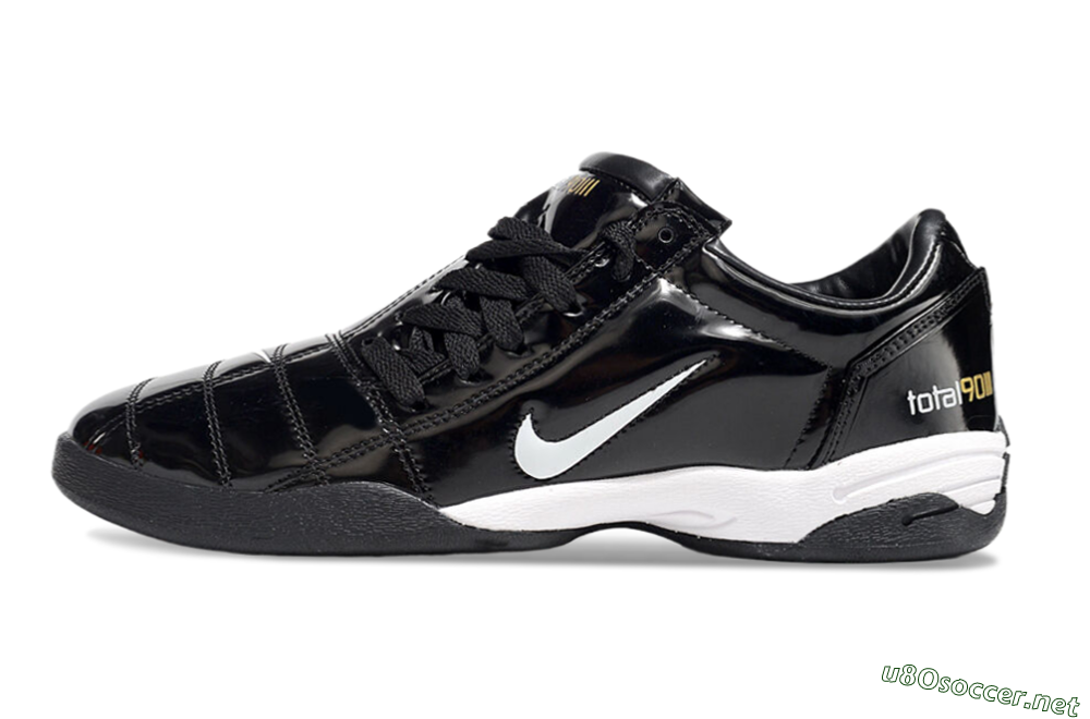 Men's Nike Total 90 II IC Football Shoes - Black/White 0