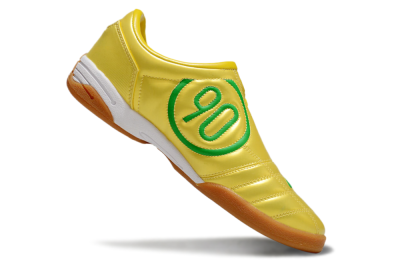 Men's Nike Total 90 II IC Football Shoes - Yellow/Green/White