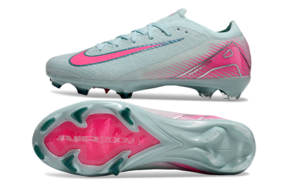 Men's Nike Air Zoom Mercurial Vapor 16 Elite FG Football Boots - Jade/Pink/Silver