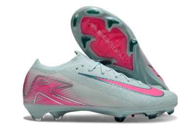 Men's Nike Air Zoom Mercurial Vapor 16 Elite FG Football Boots - Jade/Pink/Silver
