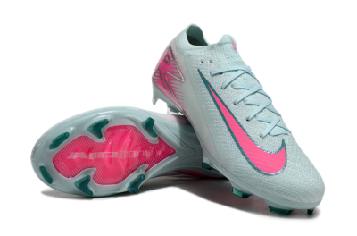 Men's Nike Air Zoom Mercurial Vapor 16 Elite FG Football Boots - Jade/Pink/Silver