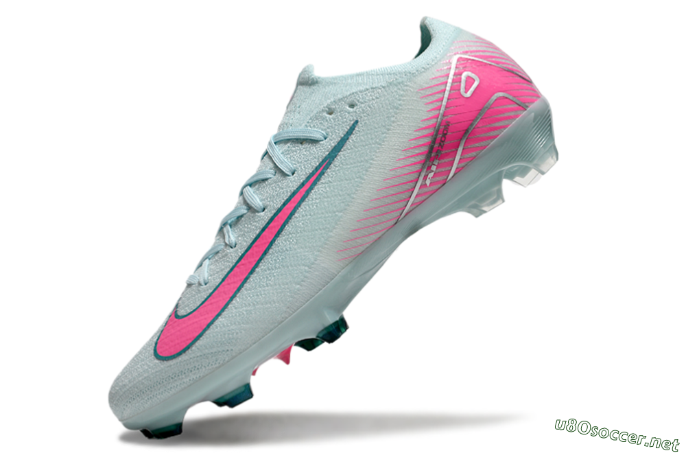 Men's Nike Air Zoom Mercurial Vapor 16 Elite FG Football Boots - Jade/Pink/Silver 2