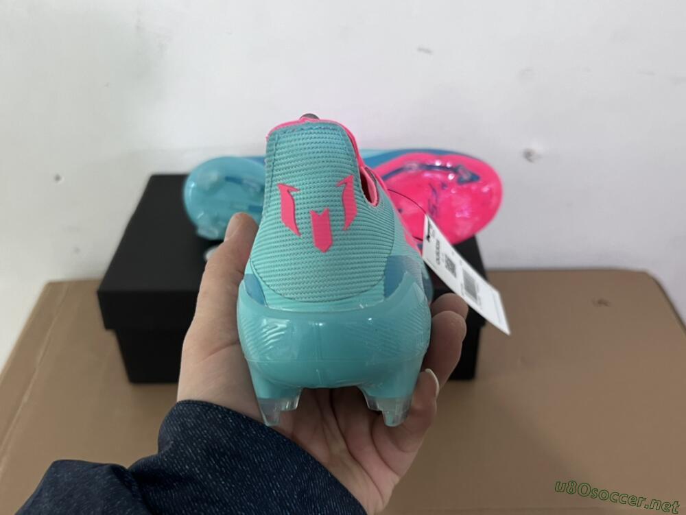 Unisex Adidas F50+ Elite FG Football Boots - Jade/Pink/White