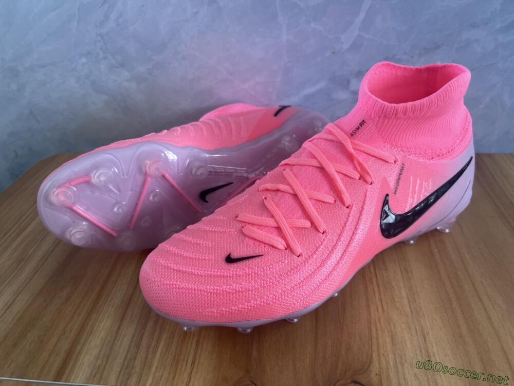 Men's Nike Phantom Luna Elite AG Football Boots - Pink/Black