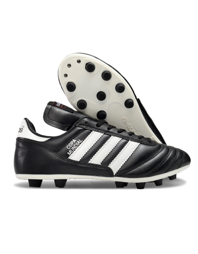 Men's Adidas Mundial Team Astro TF Football Shoes - Black/White