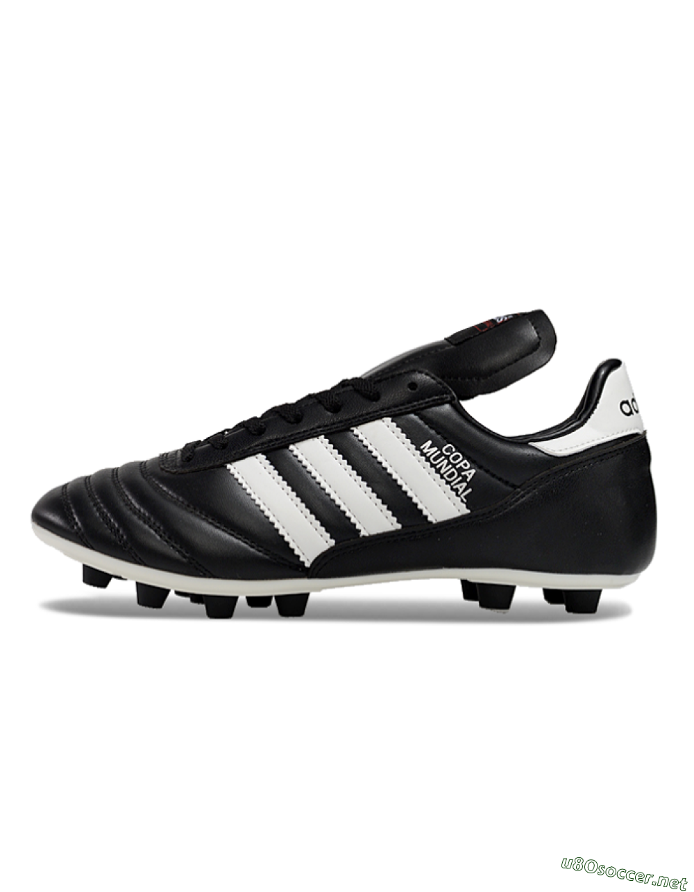 Men's Adidas Mundial Team Astro TF Football Shoes - Black/White 0