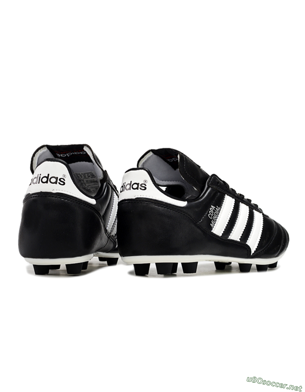 Men's Adidas Mundial Team Astro TF Football Shoes - Black/White 6