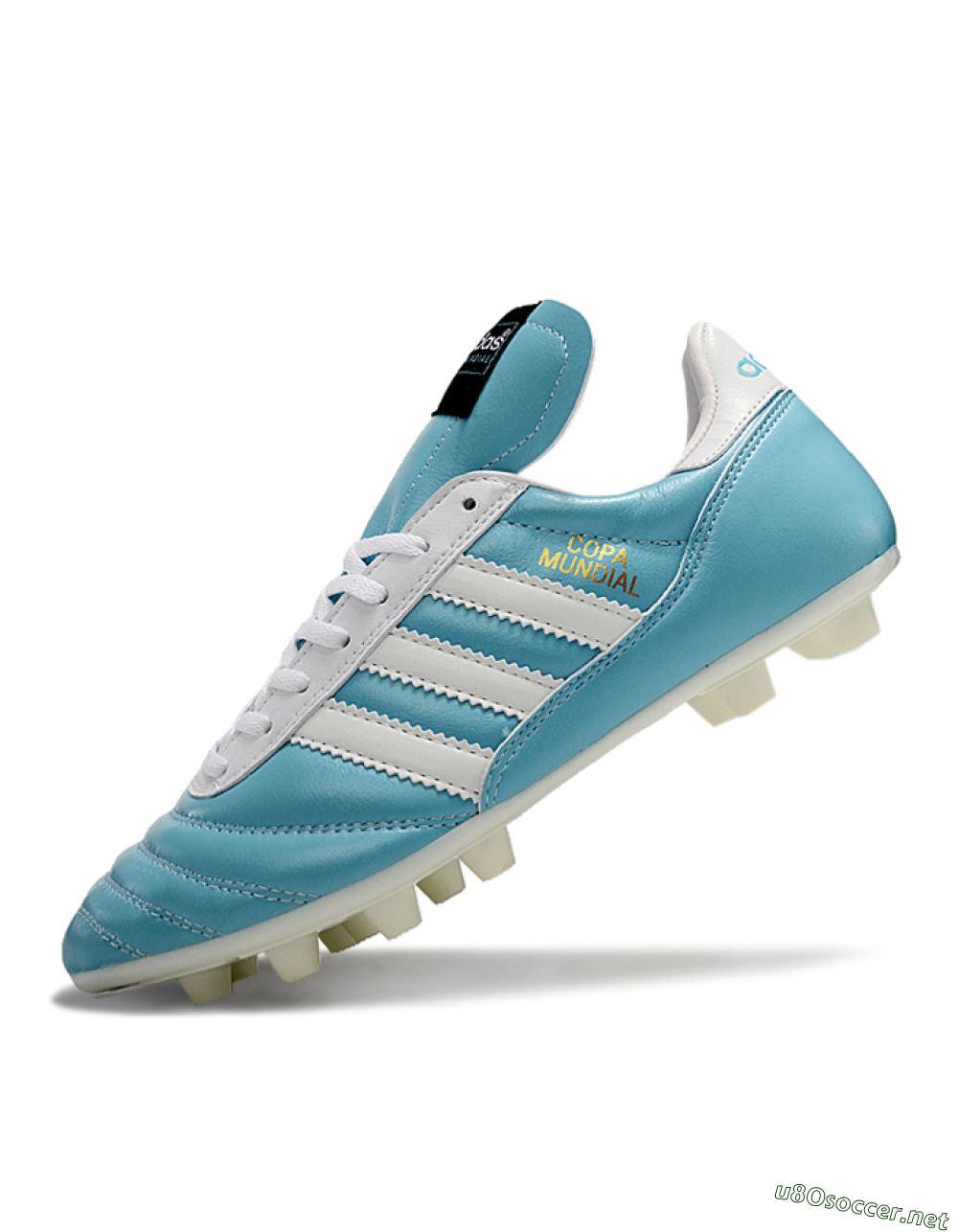 Men's Adidas Mundial Team Astro TF Football Shoes - Jade/White/Black 5