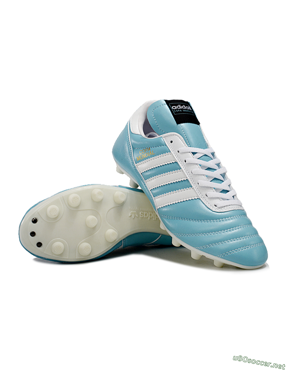 Men's Adidas Mundial Team Astro TF Football Shoes - Jade/White/Black 3