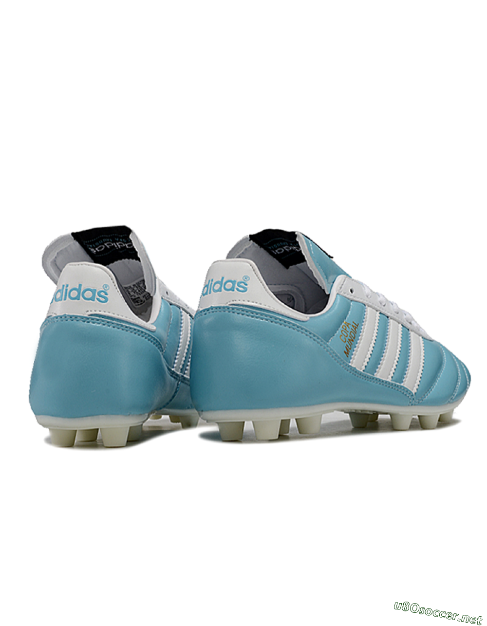 Men's Adidas Mundial Team Astro TF Football Shoes - Jade/White/Black 6