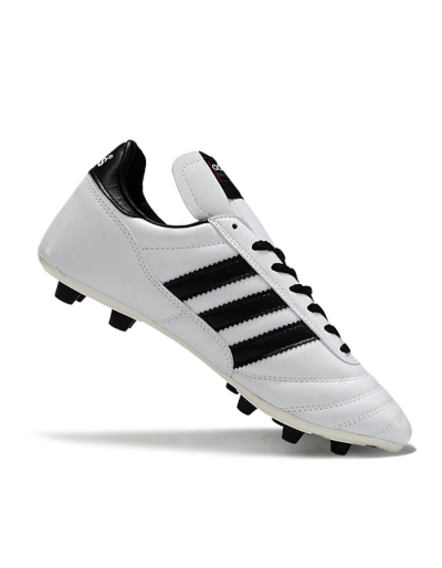 Men's Adidas Mundial Team Astro TF Football Shoes - White/Black
