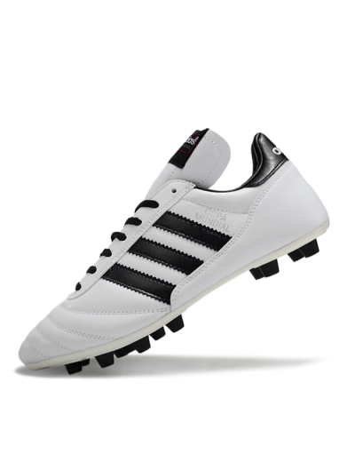 Men's Adidas Mundial Team Astro TF Football Shoes - White/Black