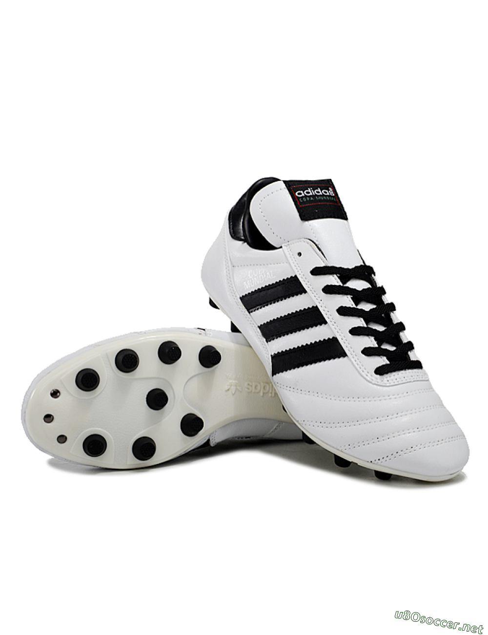Men's Adidas Mundial Team Astro TF Football Shoes - White/Black 3