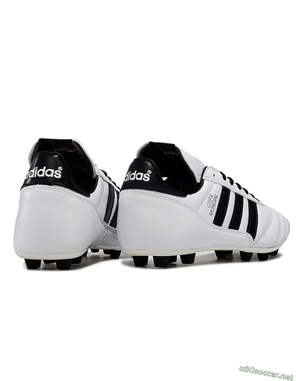 Men's Adidas Mundial Team Astro TF Football Shoes - White/Black 6