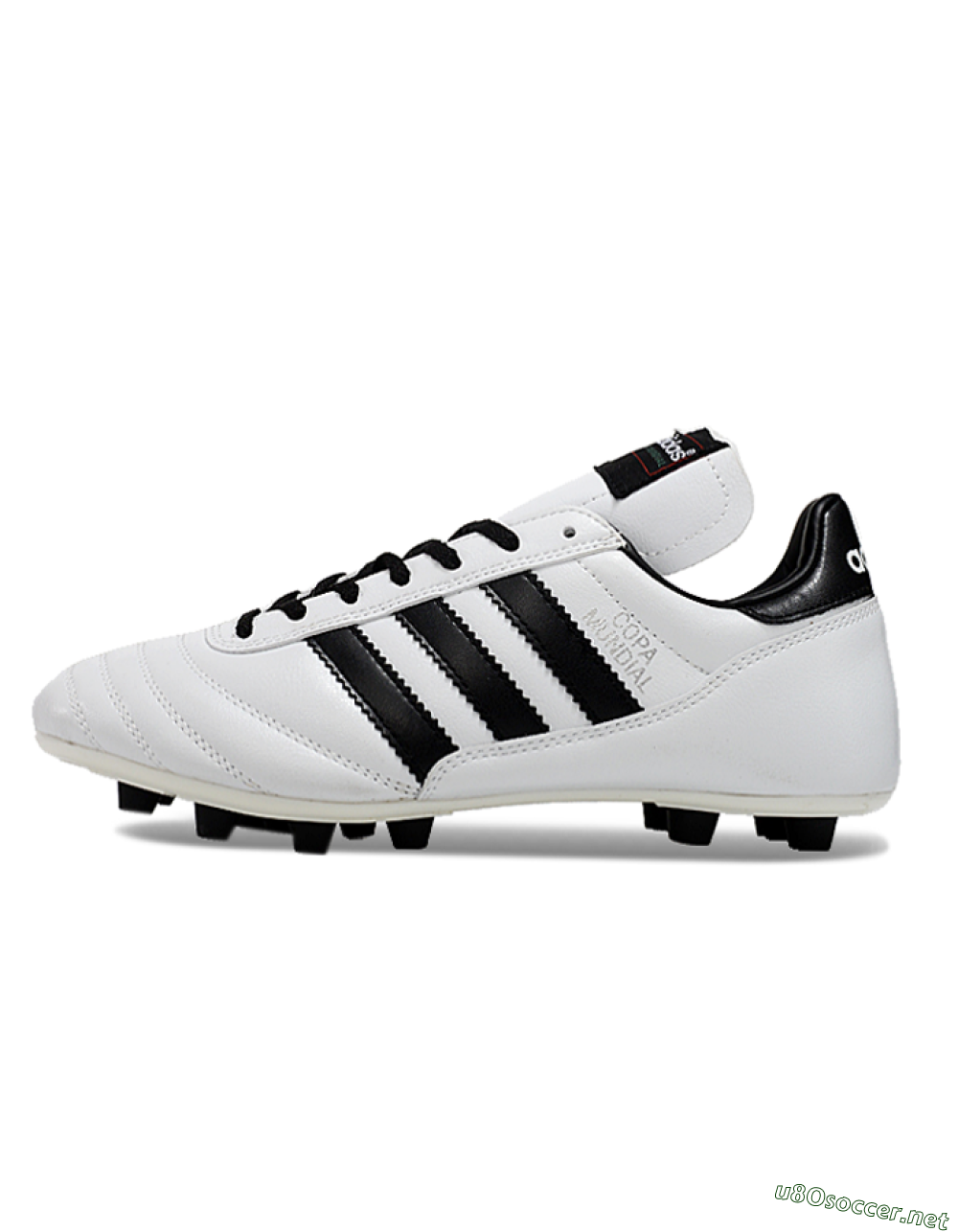 Men's Adidas Mundial Team Astro TF Football Shoes - White/Black 0