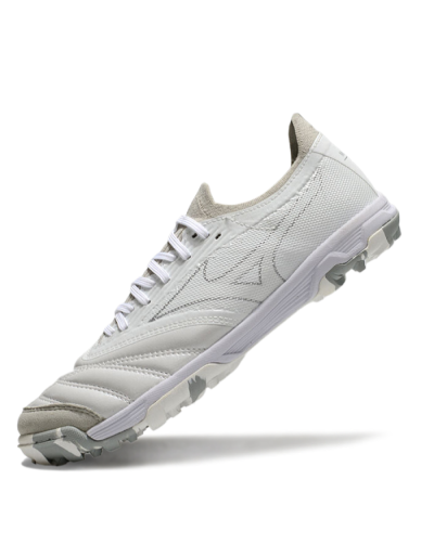 Men's Mizuno Morelia Neo Sala TF Football Shoes - Grey/White/Camo
