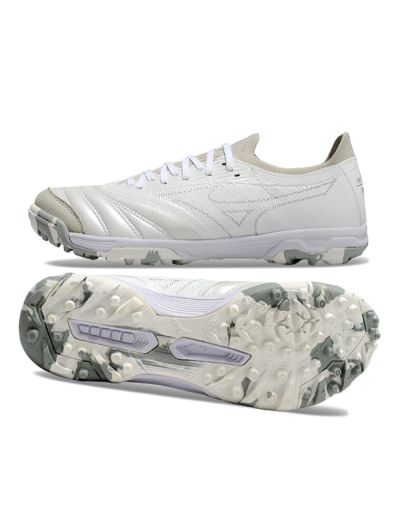 Men's Mizuno Morelia Neo Sala TF Football Shoes - Grey/White/Camo