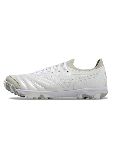 Men's Mizuno Morelia Neo Sala TF Football Shoes - Grey/White/Camo