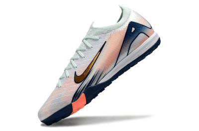 Unisex Nike Air Zoom Mercurial Vapor 16 Elite TF Football Shoes - Jade/Gold/Blue