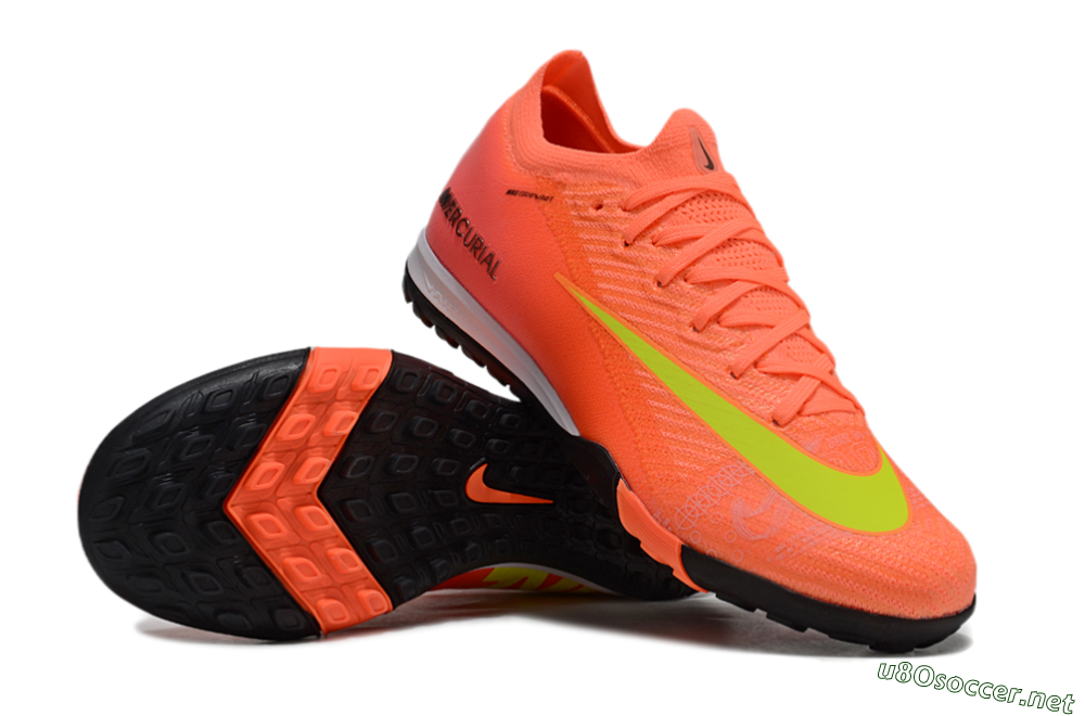 Unisex Nike Air Zoom Mercurial Vapor 16 Elite TF Football Shoes - Red/Yellow/White 1