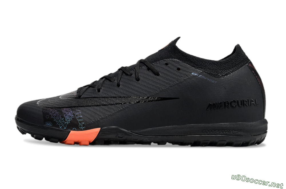 Unisex Nike Air Zoom Mercurial Vapor 16 Elite TF Football Shoes - Black/Red 0